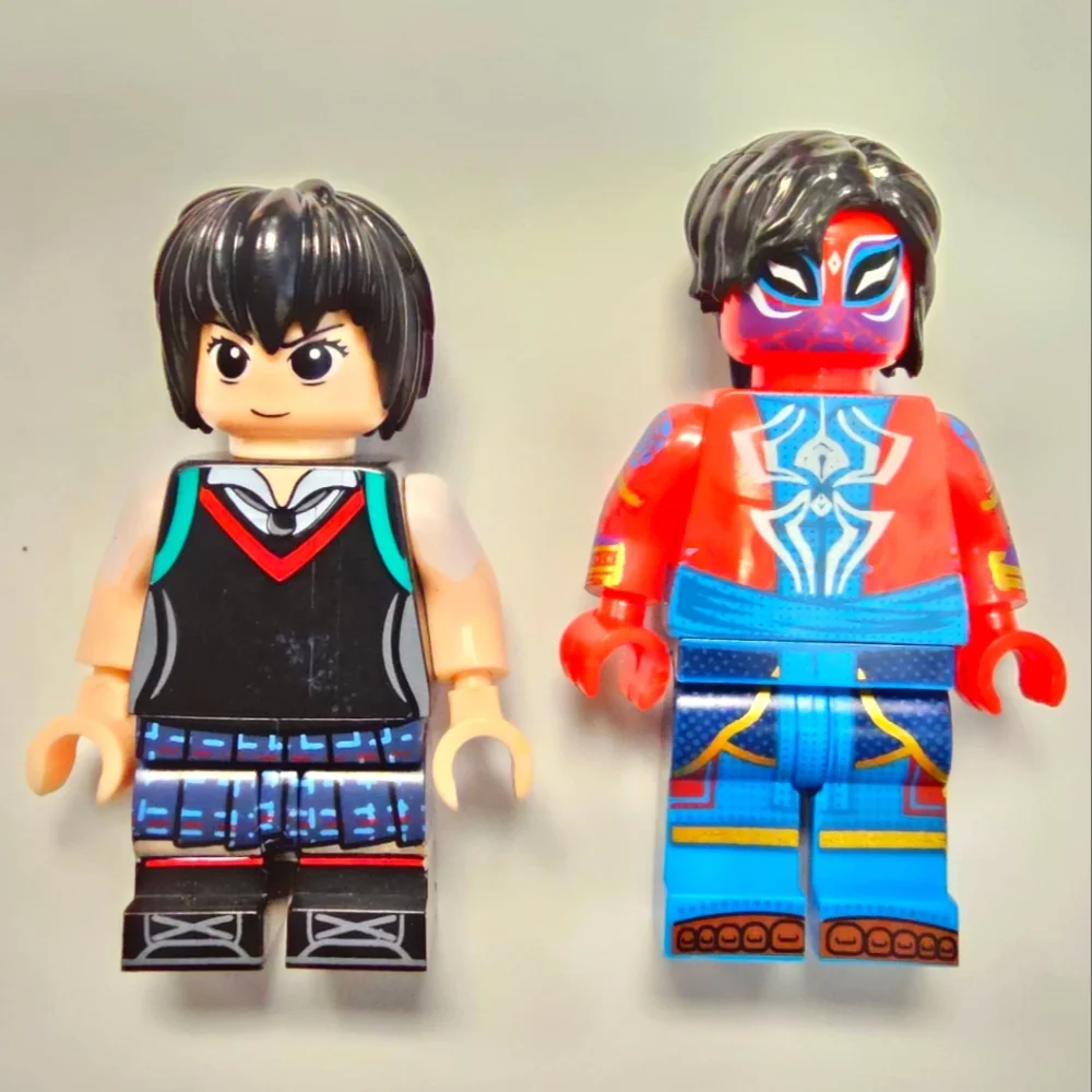 Lot of 9 Lego Compatible Spider-Man Into the Spider-Verse Minifigs Minifigures - Picture 2 of 11